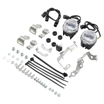 LED Fog Light Foglights Attachment Kit Fit For Honda Goldwing GL 1800 (2018-2025)