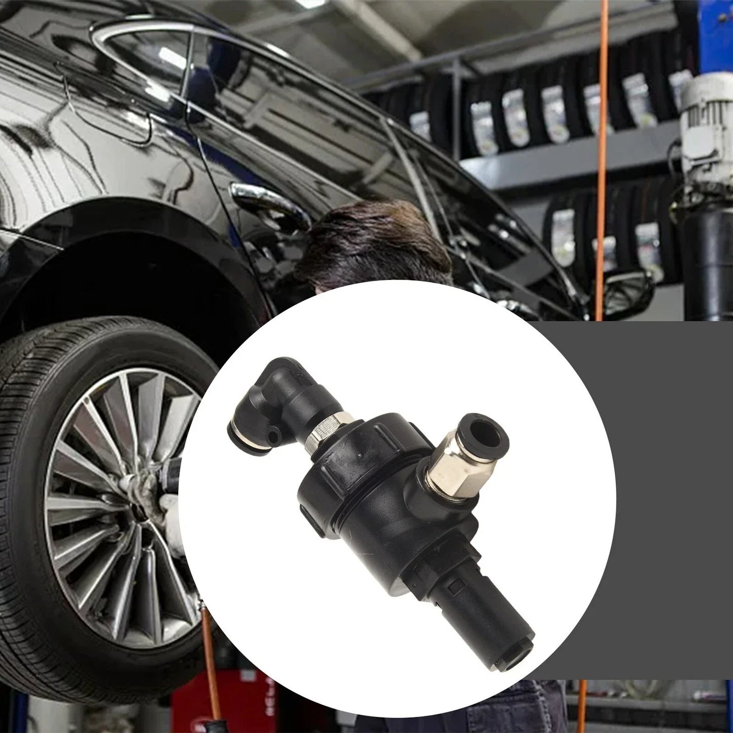 Bead Crusher Release Dump Valve Elbow for Tire Changer