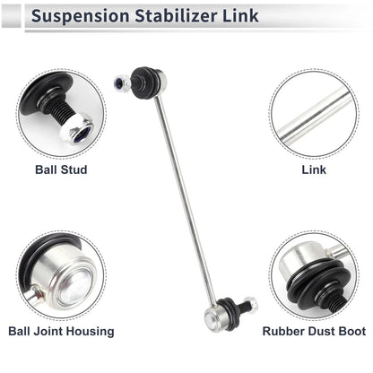 Front Stabilizer Bar Links with 2 x Bushings for GMC Terrain (2010-2012)