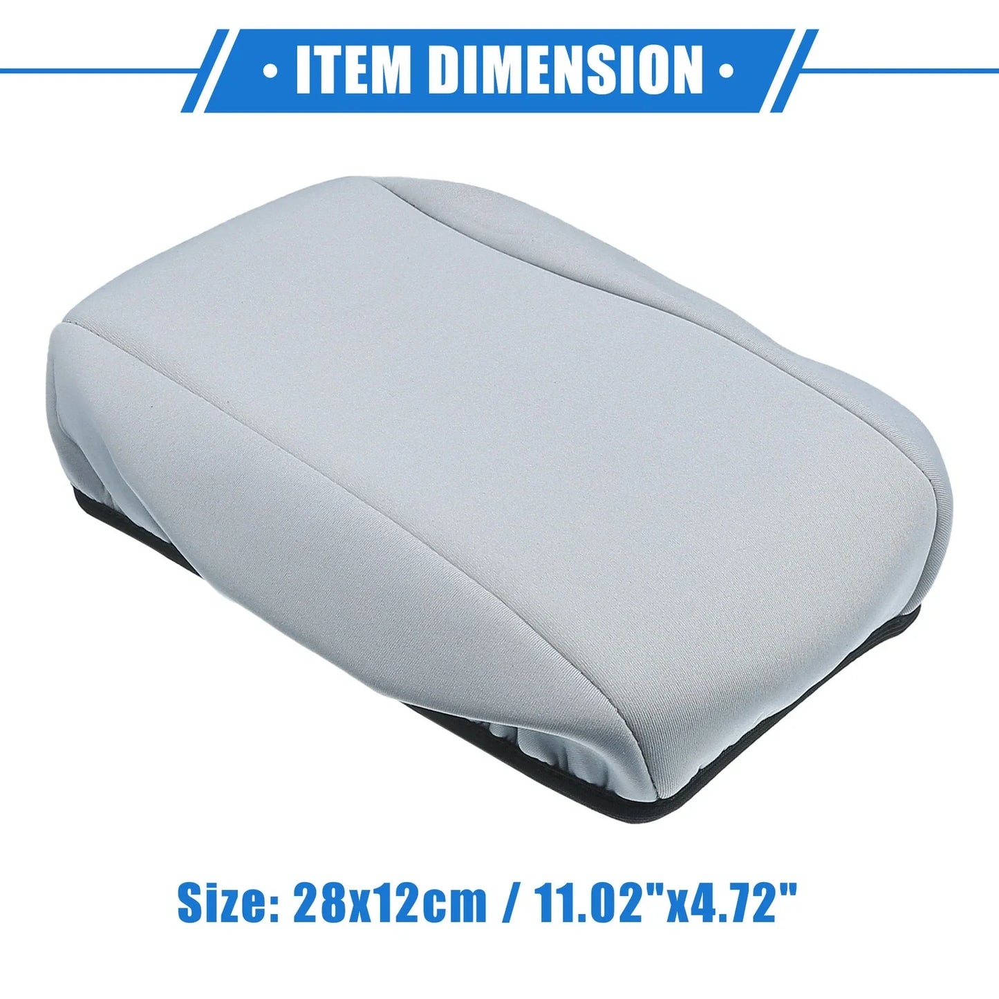 Armrest Protector Cover Pad for Chevy Cruze Neoprene Gray (2011-2016)