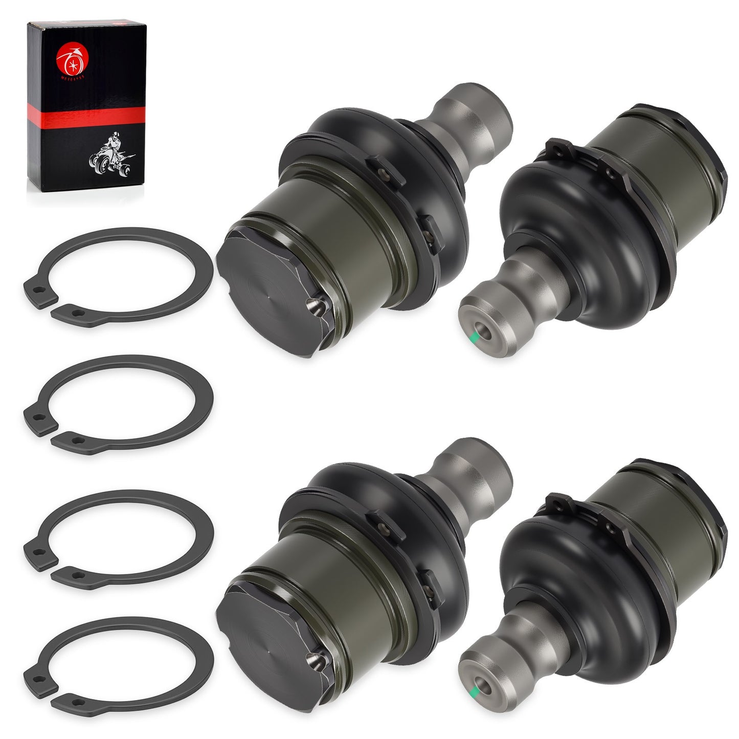 Set of 4 Upper and Lower Ball Joints for Arctic Cat 500 550 570 650 700 1000