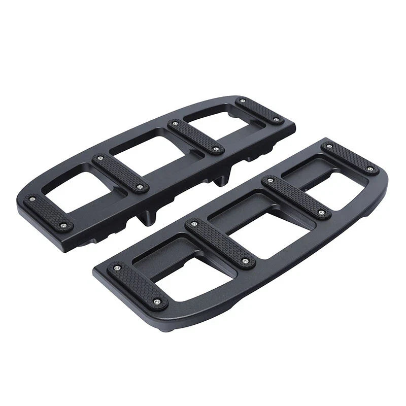Matte Black Rider Driver Footboard for Harley Fat Boy Heritage Classic (18-24)
