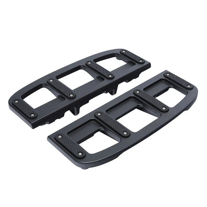 Matte Black Rider Driver Footboard for Harley Fat Boy Heritage Classic (18-24)