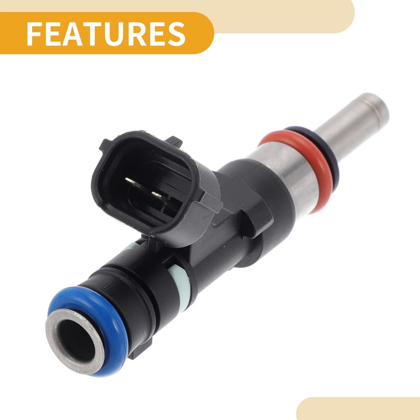1 Pc Fuel Injector No.022906031L/0280158121 for Audi A3 Quattro (2006–2009)