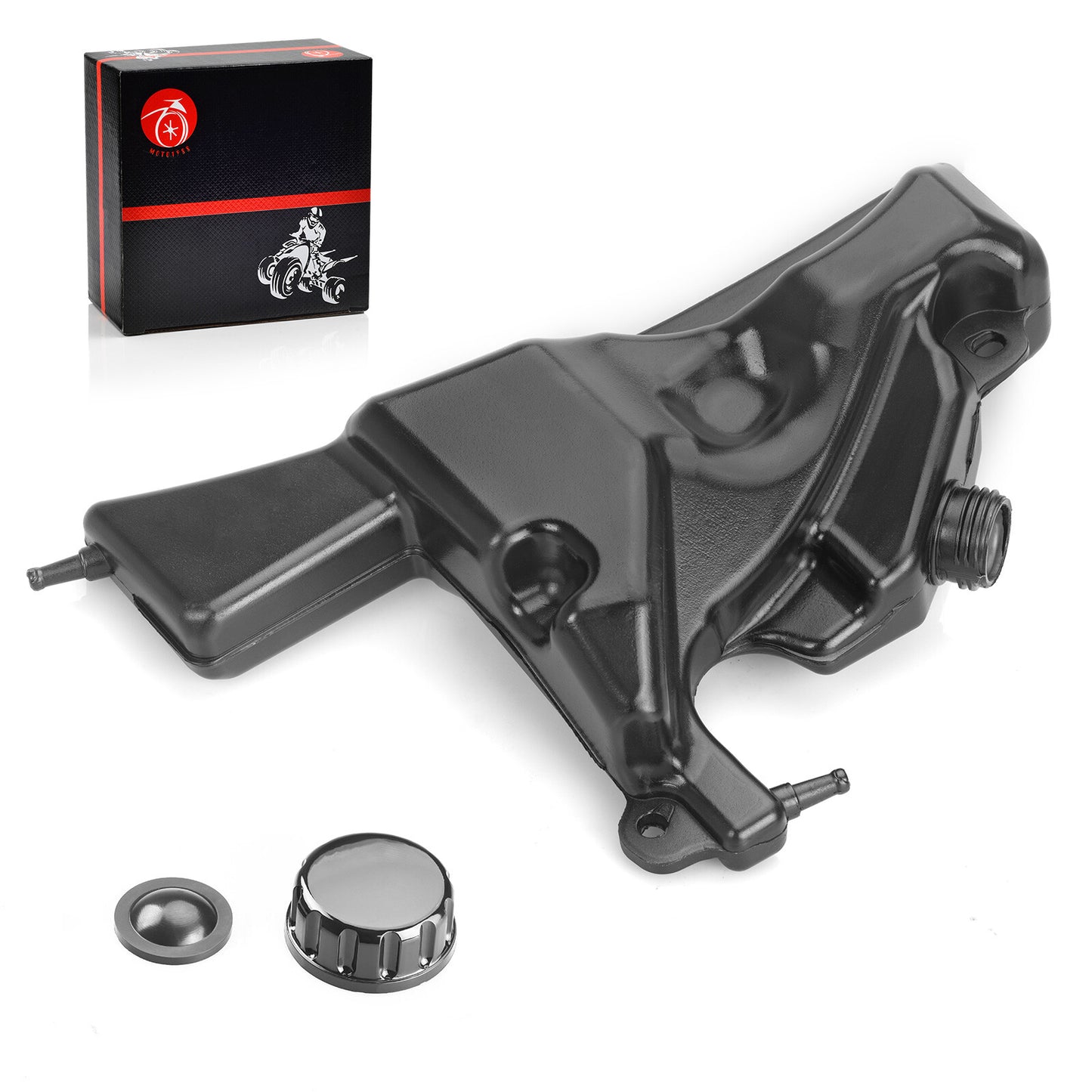 Radiator Reservoir & Cap for Kawasaki Ninja ZX6R ZZR600 (1998–2008)