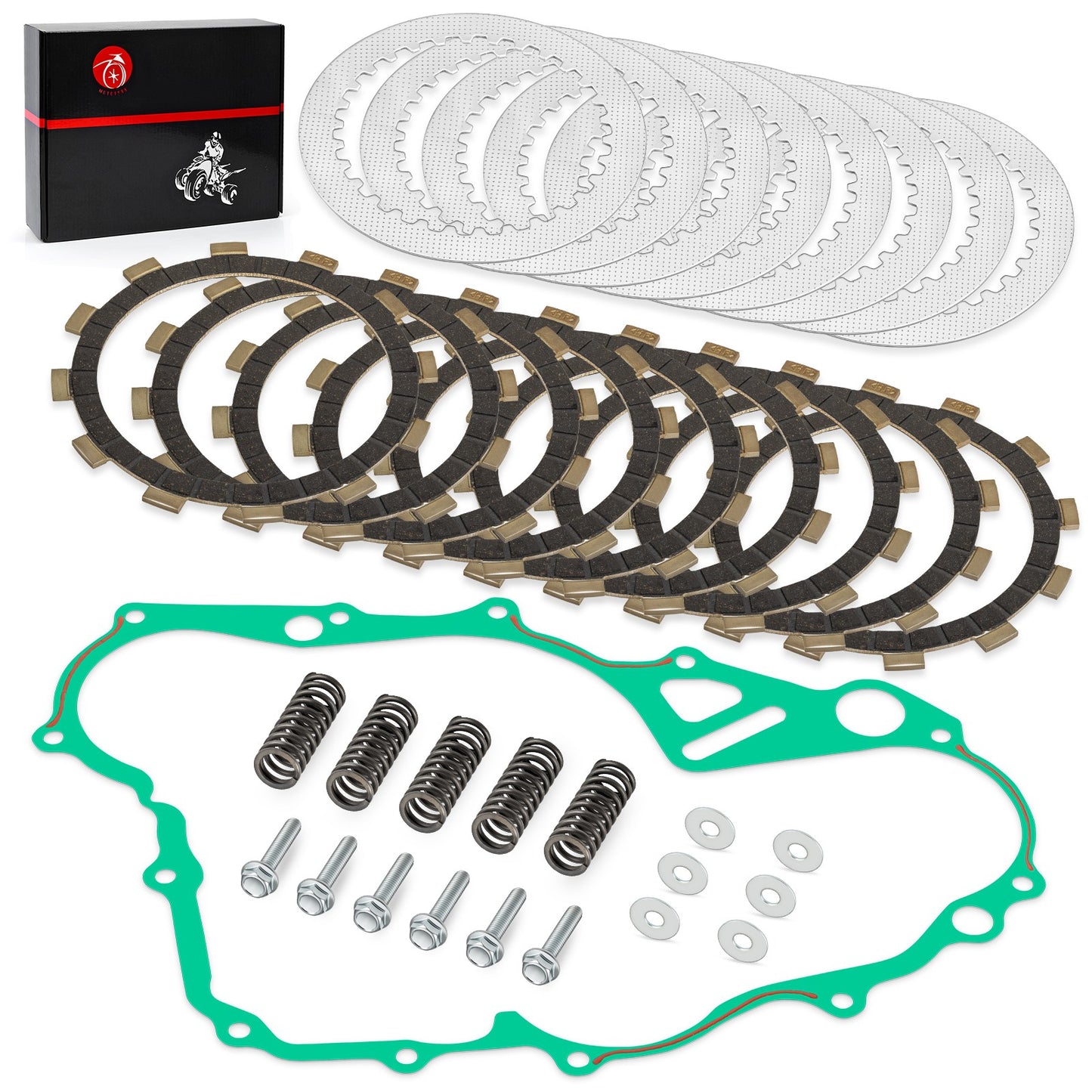 Clutch Friction Steel Plates and Gasket Kit for Yamaha WR250F YZ250FX (2015–2019)