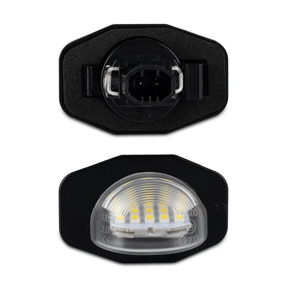 2x 6000K 18-SMD LED White License Plate Light for Toyota Corolla (2009–2013)