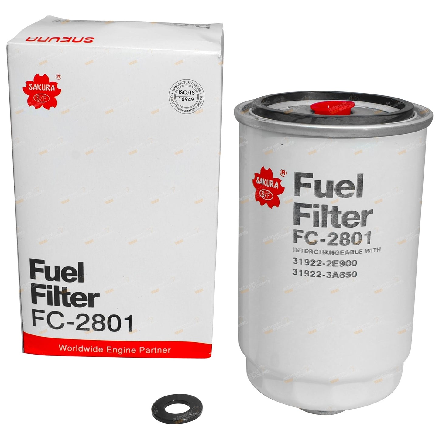 Diesel Engine Fuel Filter for Sakura (Interchangeable with Ryco Z707)