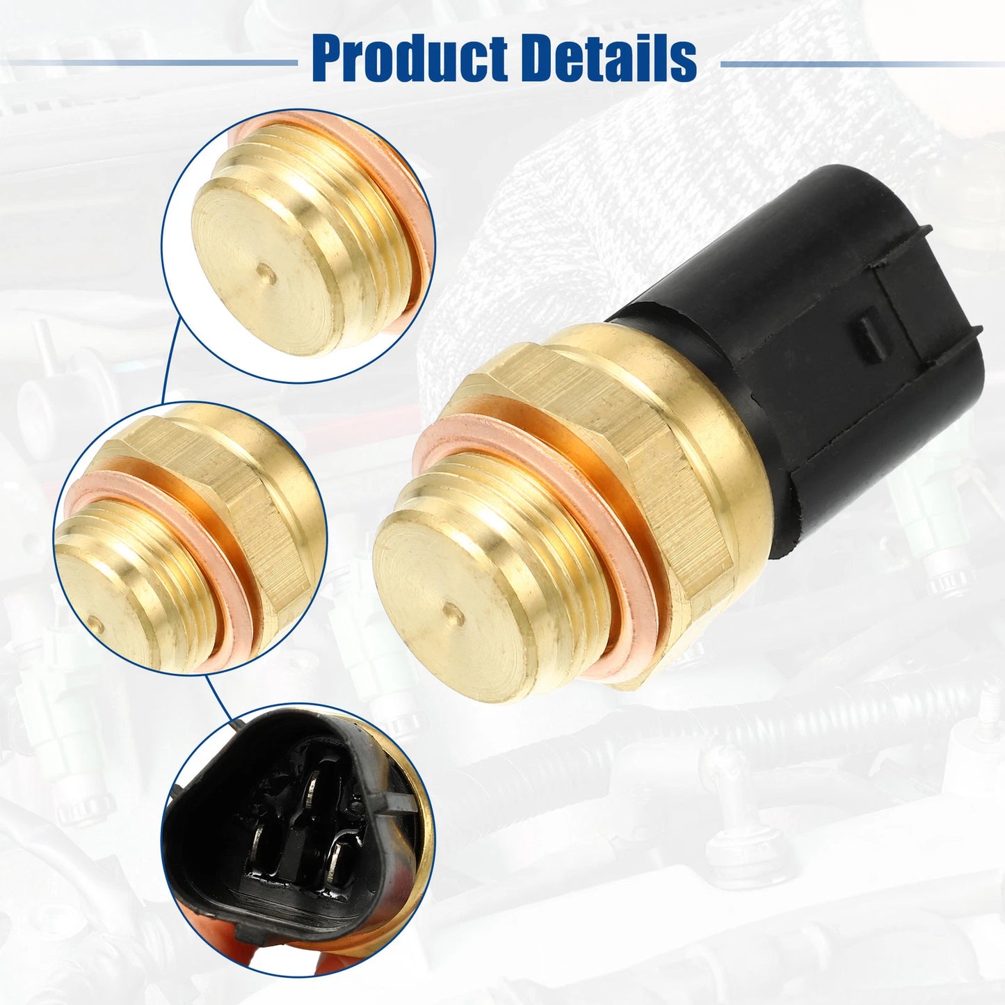 Engine Coolant Water Temperature Sensor for Audi A3 (2003–2013) No. 1J0959481A