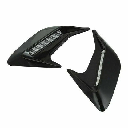 Replacement Fender Part 2 x ABS Vent Black Stickers Tool