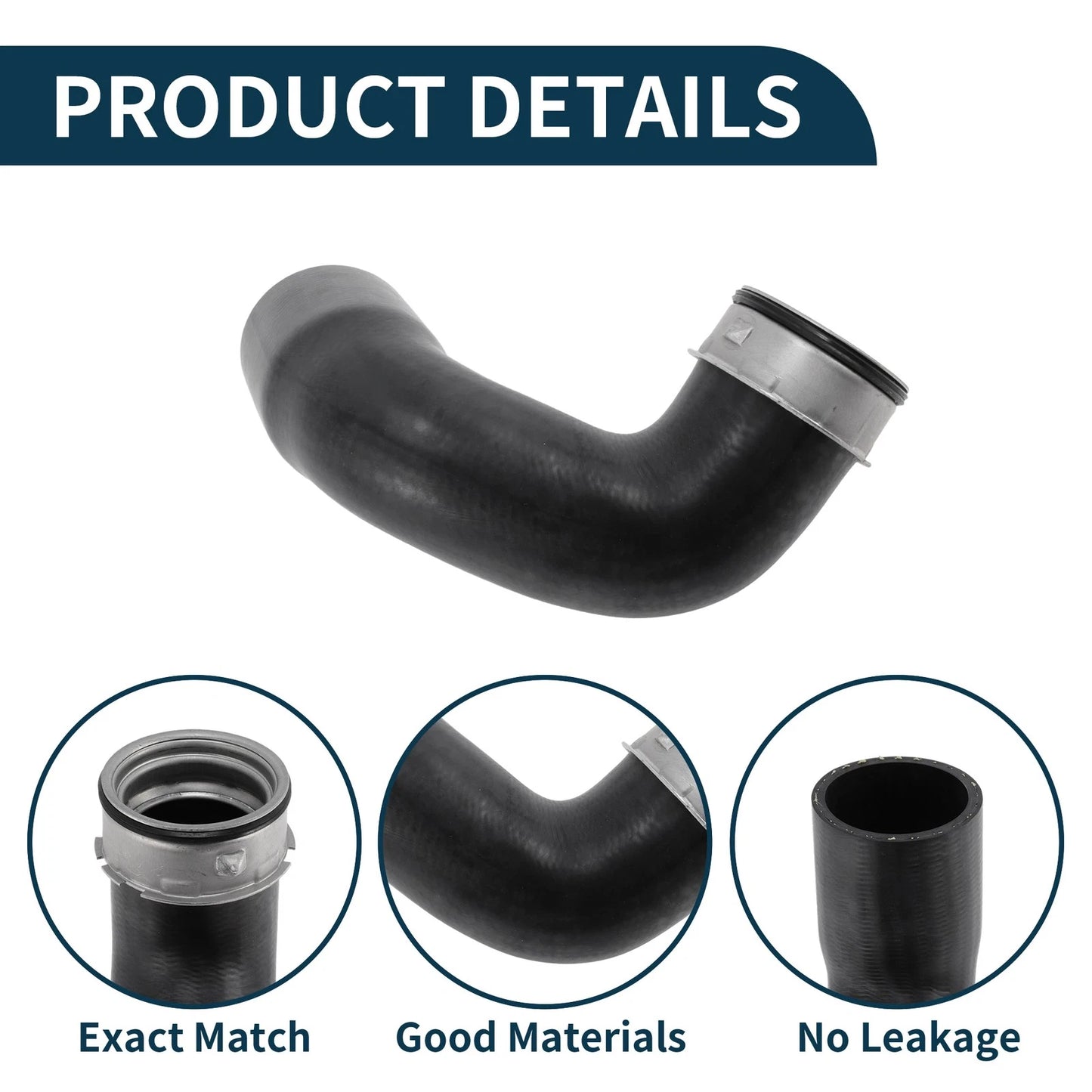 Radiator Hose for BMW X3 E83 2.0d (2004–2007) No. 11613450222 Rubber