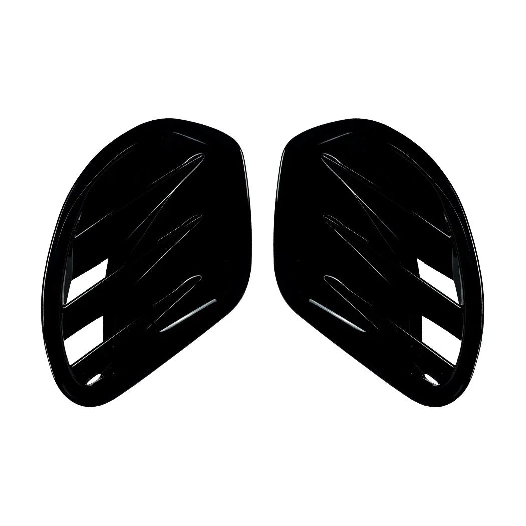 Gloss Black Rear Exhaust Tips Side Decorative Vent for Alfa Romeo Tonale