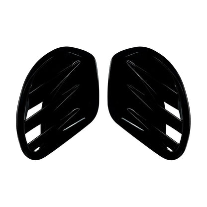 Gloss Black Rear Exhaust Tips Side Decorative Vent for Alfa Romeo Tonale