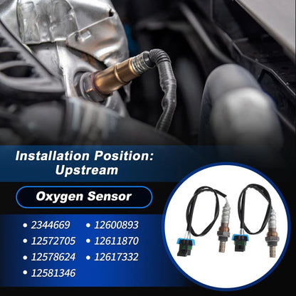 2X Upstream Oxygen Sensor for Chevrolet Silverado 1500 2500 3500
