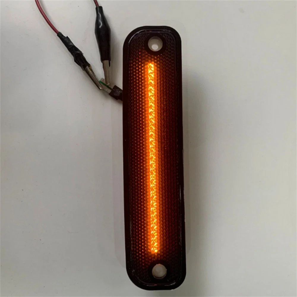 Smoked Amber LED Side Marker Lights for Chevrolet Blazer, GMC (1995-2005)