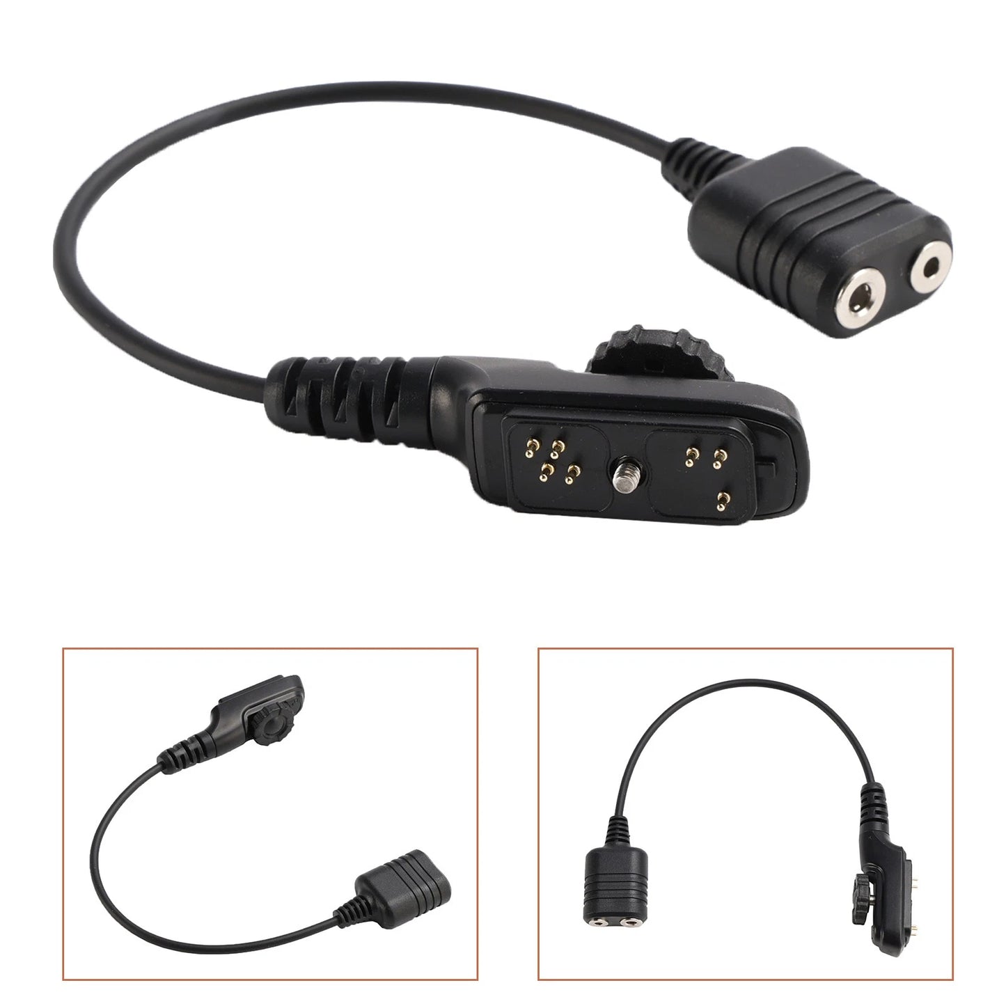 K Headset Port Converter Cable for Hytera PD780 PD700 PD980 PD788G (2010–2023)