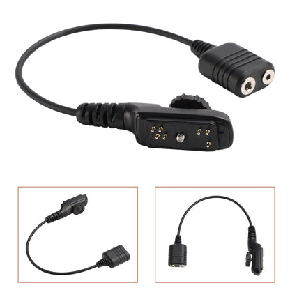 K Headset Port Converter Cable for Hytera PD780 PD700 PD980 PD788G (2010–2023)