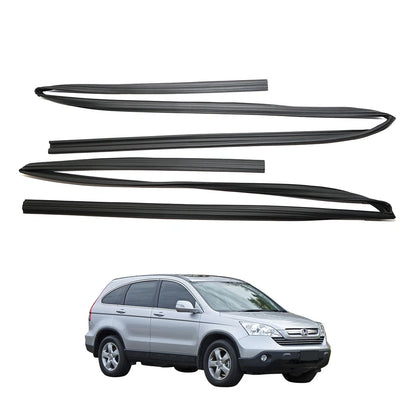 Set of 2 Front Door Glass Run Channel Seals for Honda CR-V (2007–2011)