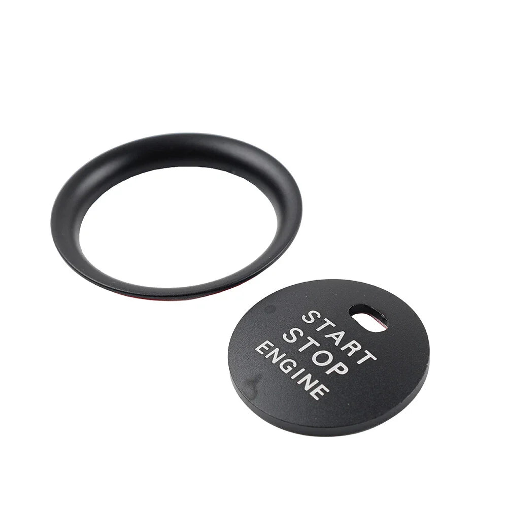 Black Engine Start Push Button Cover Ring Trim for Mazda 3 6 CX-5 (2003-2023)