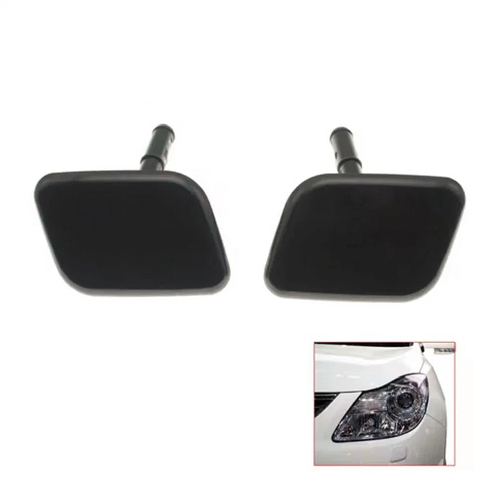 Front Bumper Headlight Spray Nozzle Covers for Hyundai IX55 Veracruz (07-15)