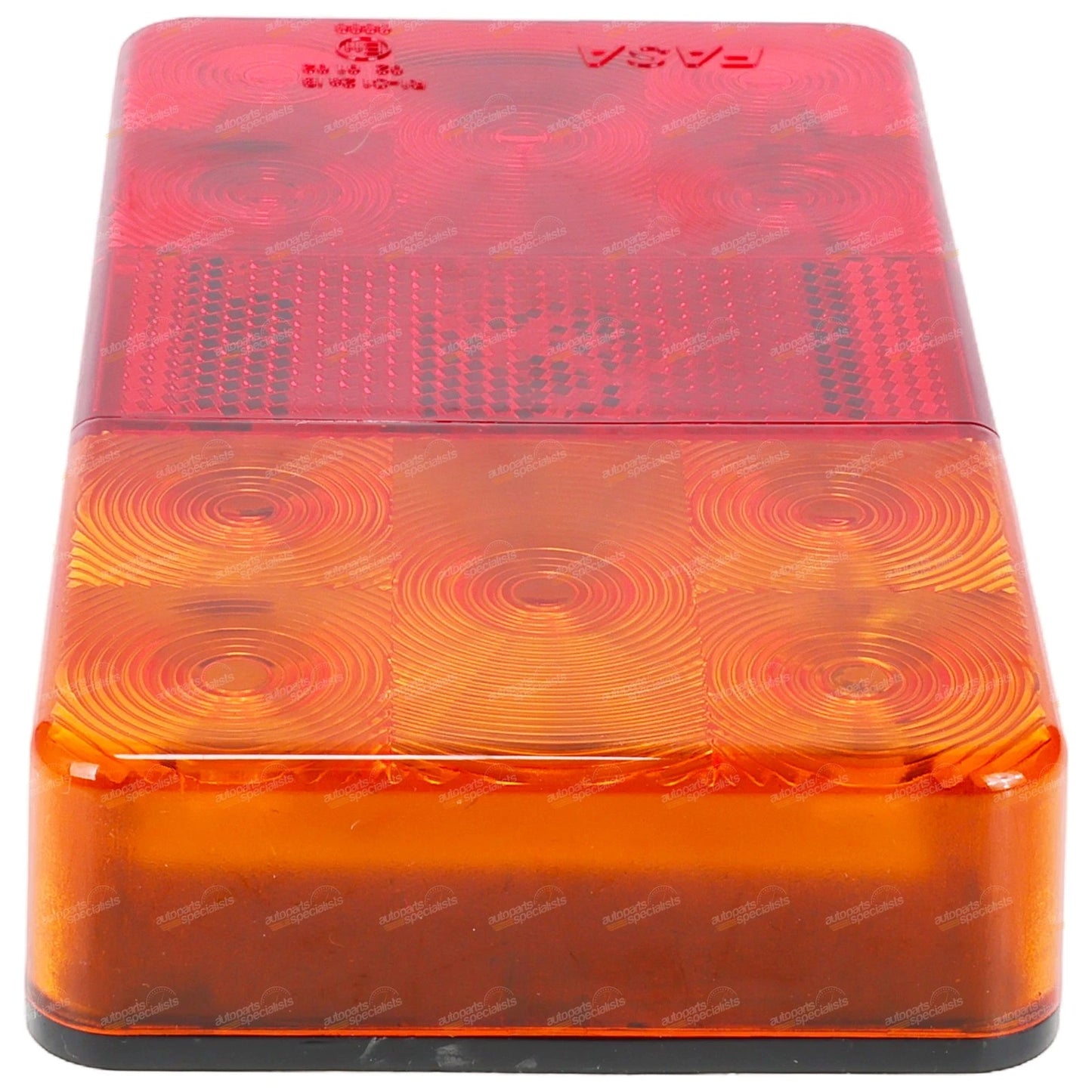 2x LED Trailer Tail Lights for Horse Floats Jet Ski Trailers (150mm x 80mm)