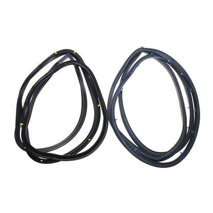 Rear Door Weatherstrip x2 for Mazda Familia 323 GLC 1980-1985