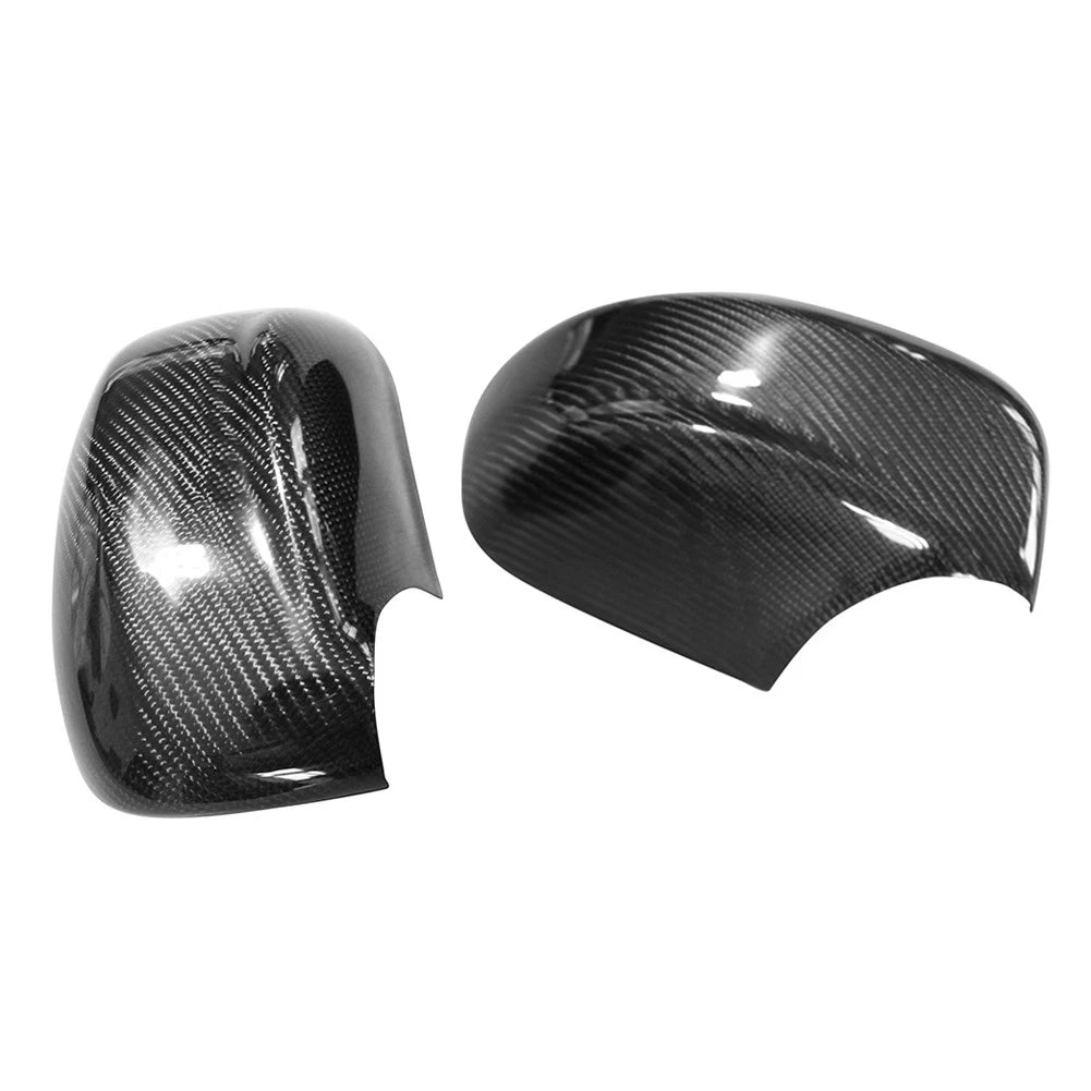 4X Carbon Fiber Manual Gear Shift Knob Cover Trim for Nissan 350Z Z33 (2003–2009)