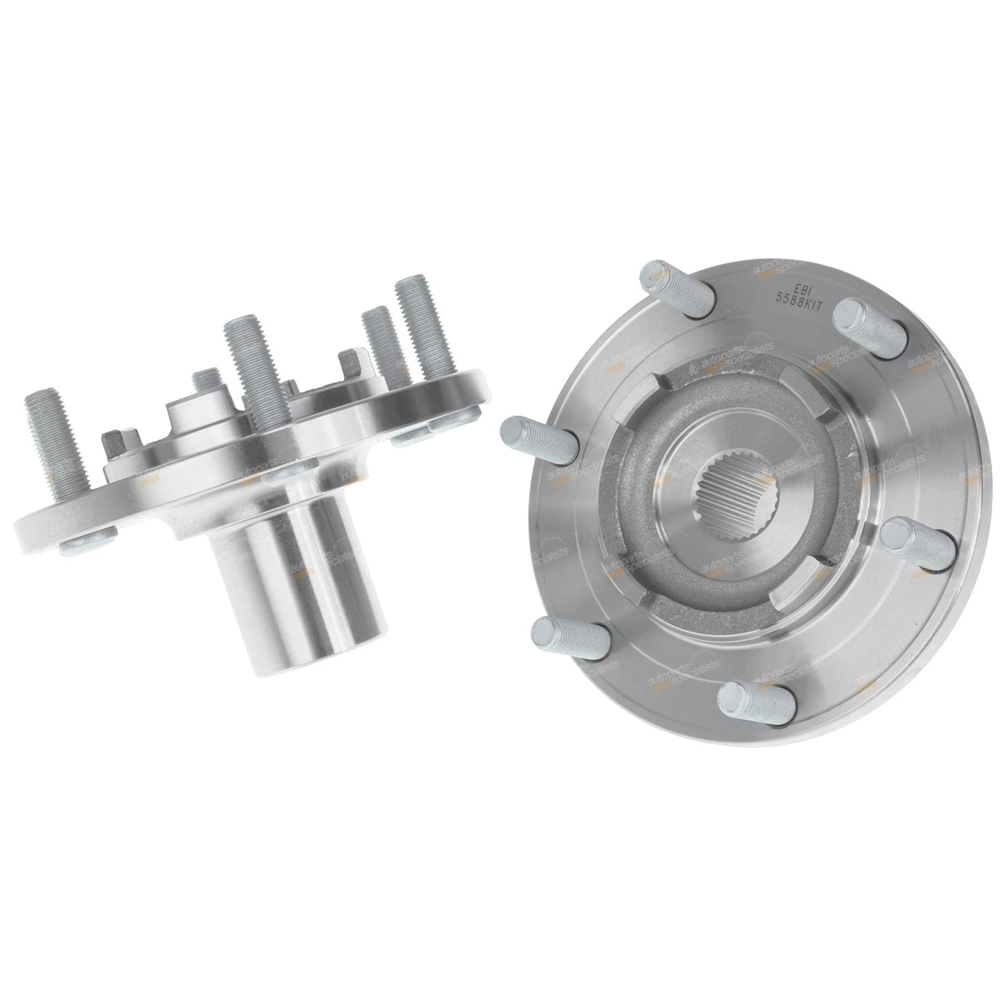 2x Front Wheel Bearing Hub Assemblies for Mazda BT50 B3000 (2006–2010)