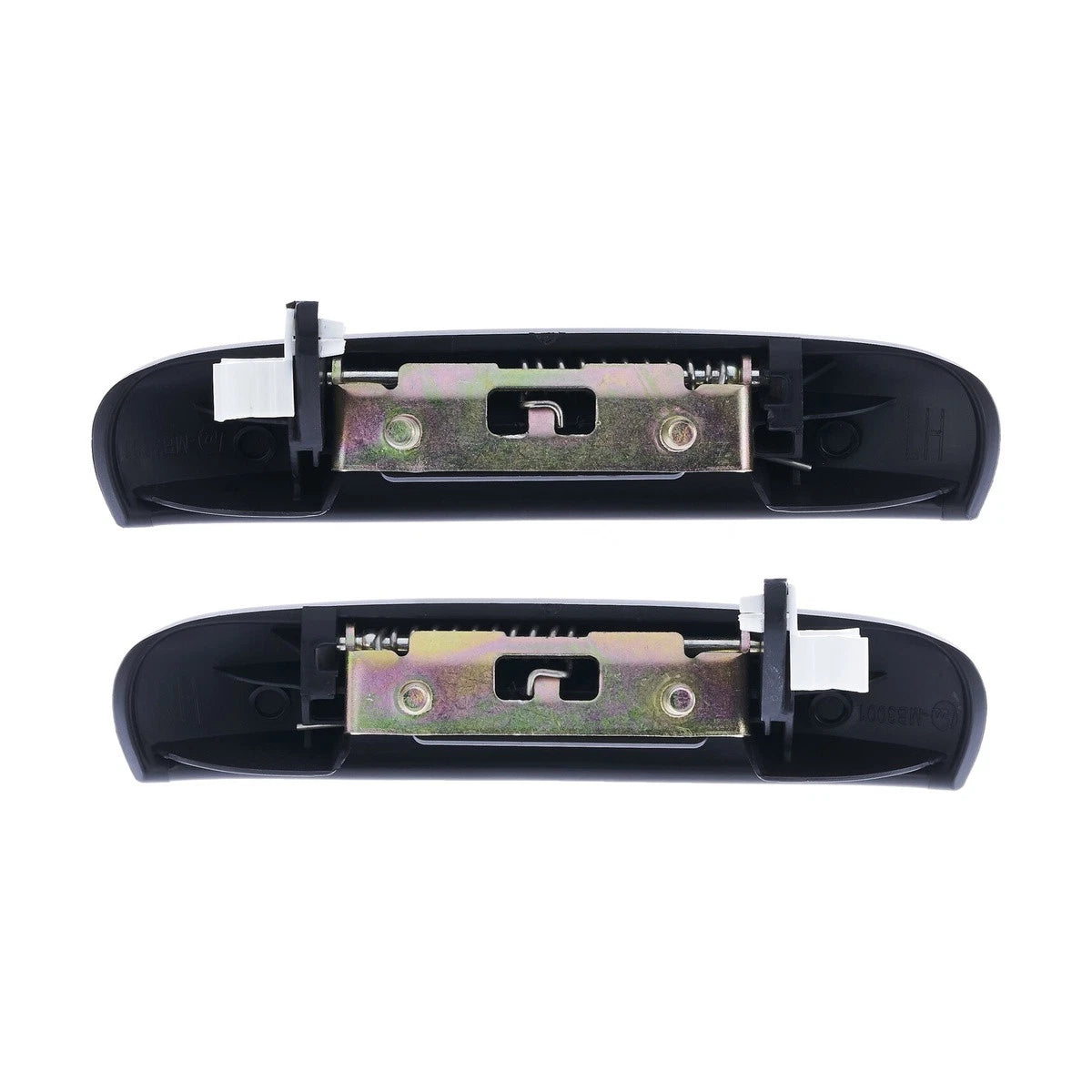 Set of 2 Outer Door Handles for Mitsubishi Mirage (2012–2020) Black