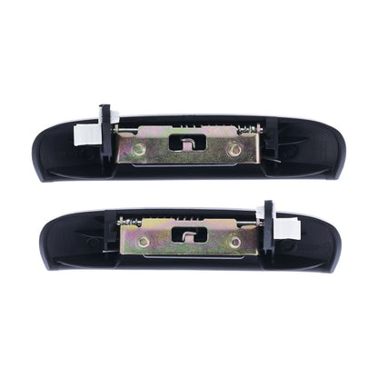 Set of 2 Outer Door Handles for Mitsubishi Mirage (2012–2020) Black
