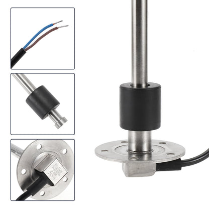 Fuel Sending Unit and Gauge Kit 0-190 Ohm for Boat Car Truck (0-190)
