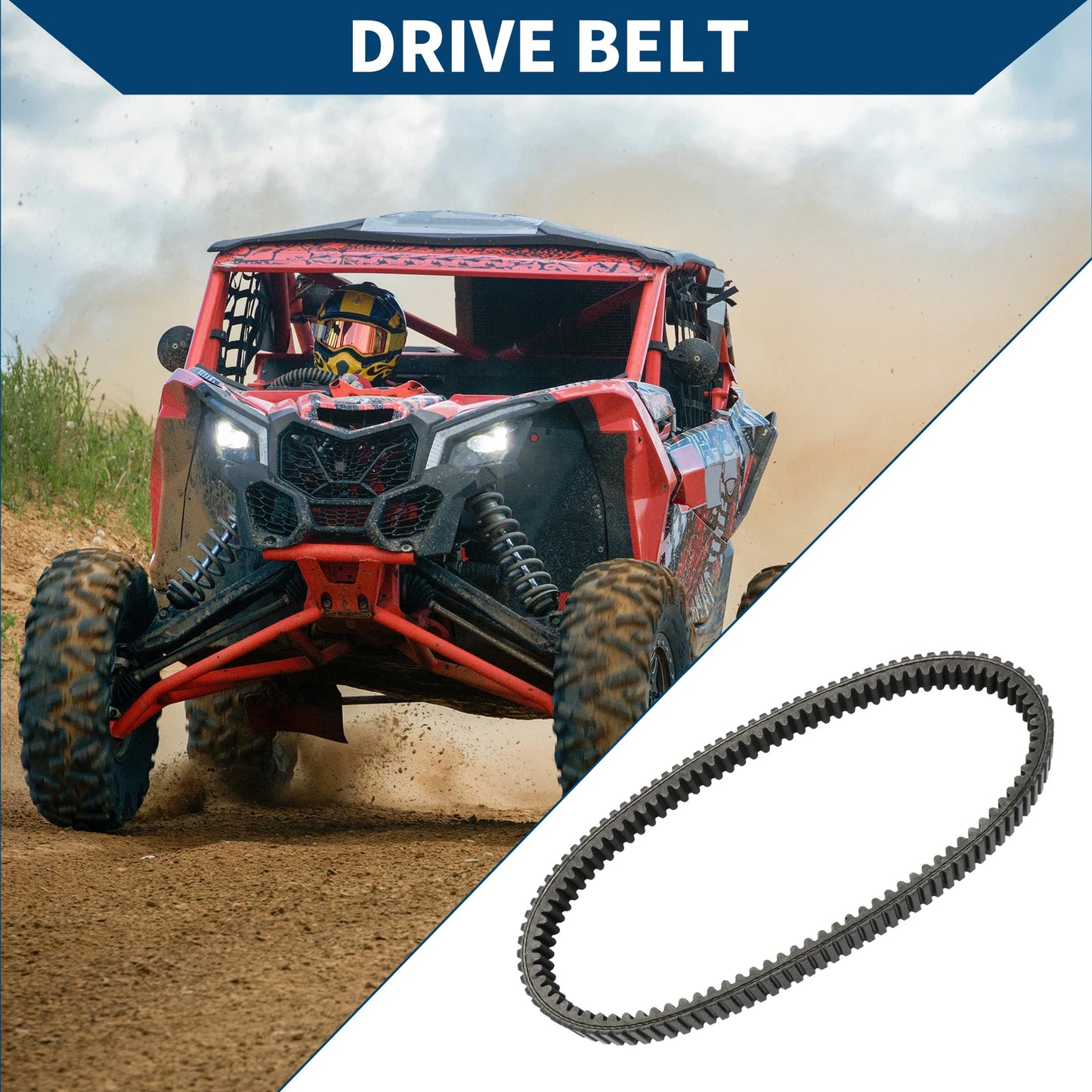 Drive Belt V-Belt No.3211169 for Polaris Ranger 500 (2015–2019)