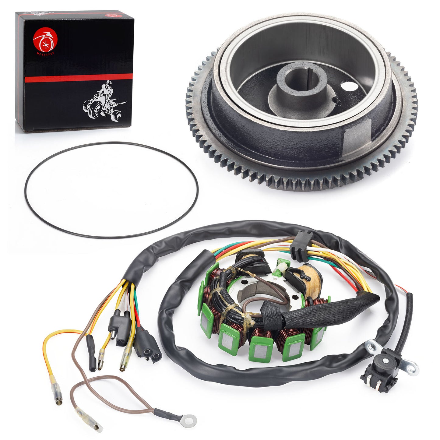 Stator and Flywheel Rotor Assembly for Polaris Xplorer 500 Ranger 500 (1997–2000)
