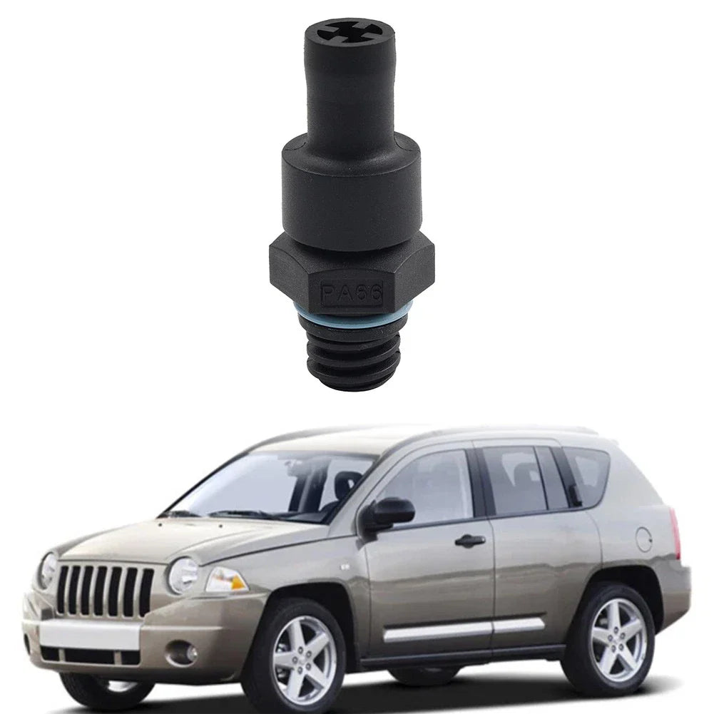 Black PCV Valve for Chrysler Sebring, Dodge, Jeep Cherokee 2.0L 2.4L (2010-2020)