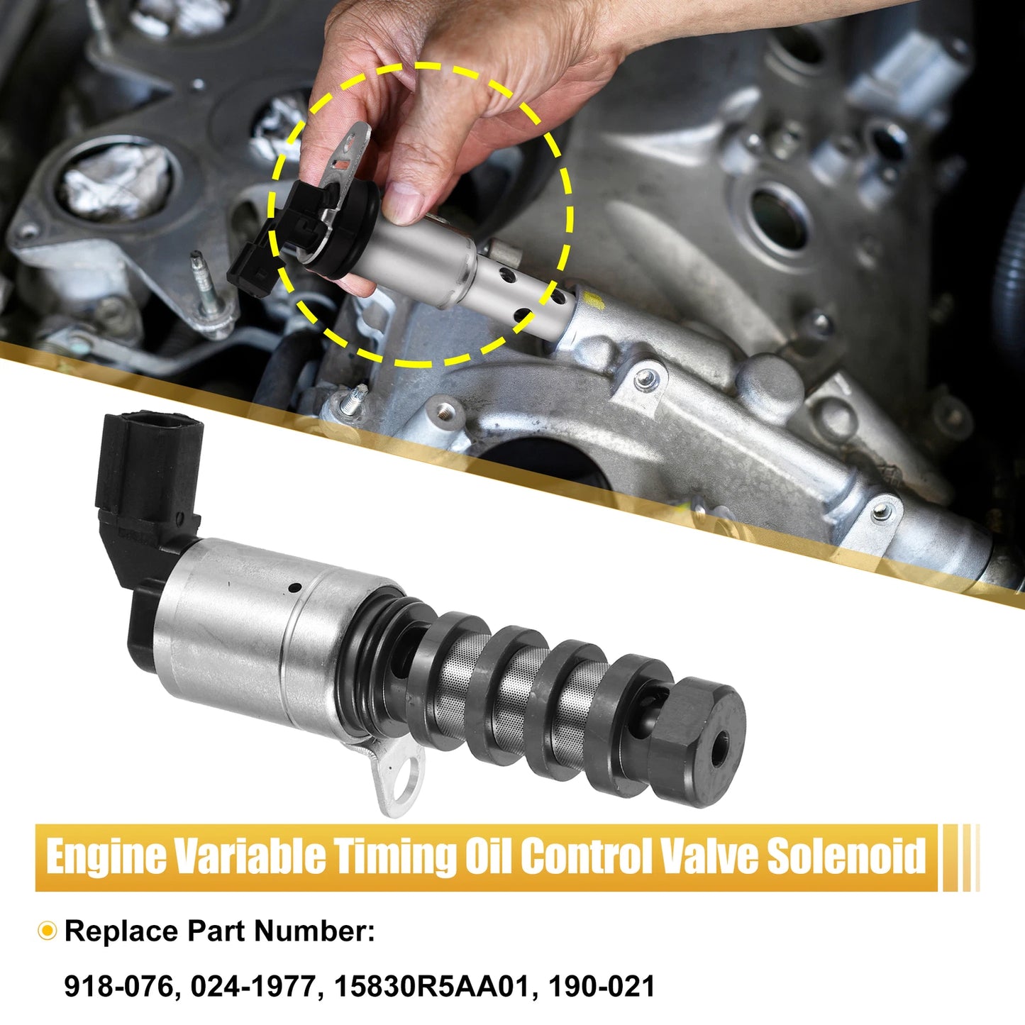 918-076 Engine Oil Control VVT Solenoid for Nissan Altima (2002–2006)