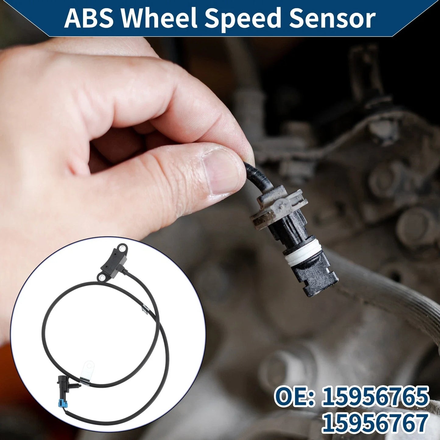 ABS Wheel Speed Sensor for Chevrolet C3500 (1999-2000)