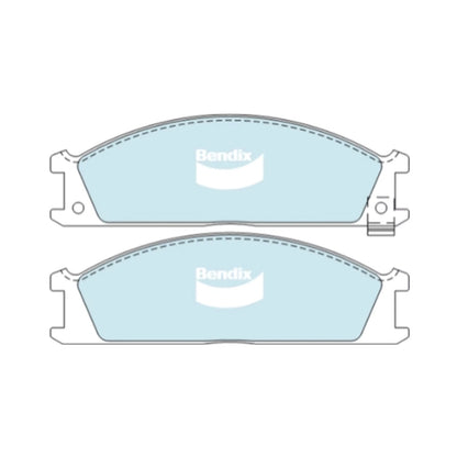 Set of 4 Front Disc Brake Pads for Nissan Pathfinder (1992–1995) 4WD