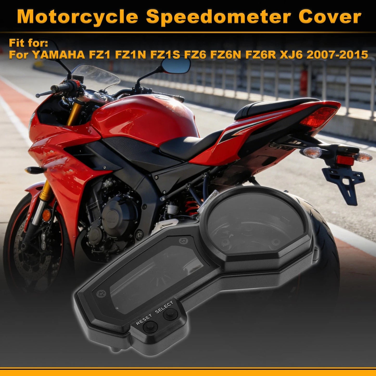 Speedometer Gauge Cover for Yamaha FZ1 FZ1N FZ1S FZ6 FZ6N FZ6R (1 pc)