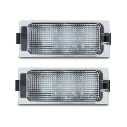 White LED License Plate Lights for Ford Edge, Escape, Mercury Mariner