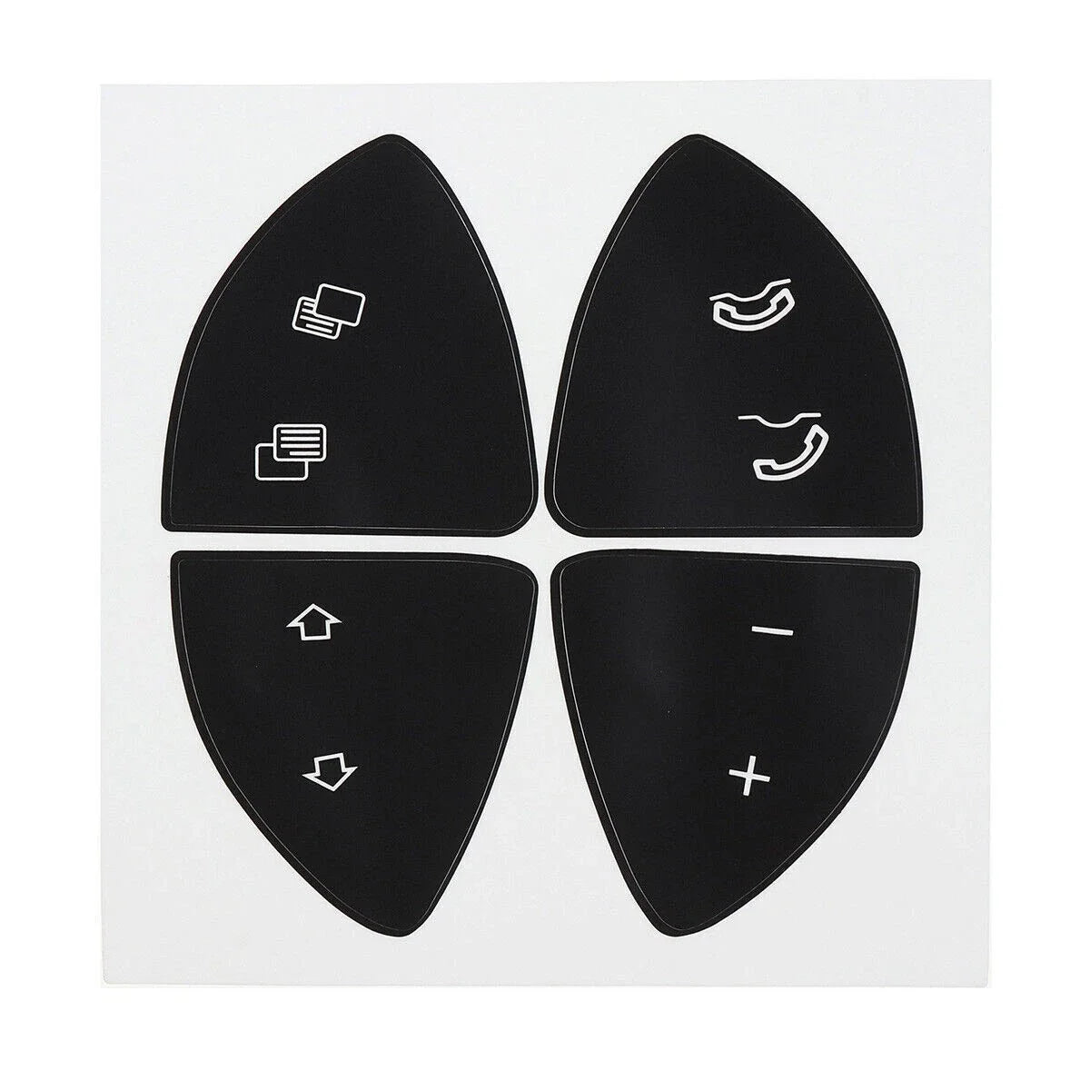 Steering Wheel Button Repair Decal for Mercedes W220 CL500 CL600 (1998–2005)