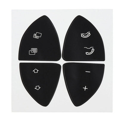 Steering Wheel Button Repair Decal for Mercedes W220 CL500 CL600 (1998–2005)