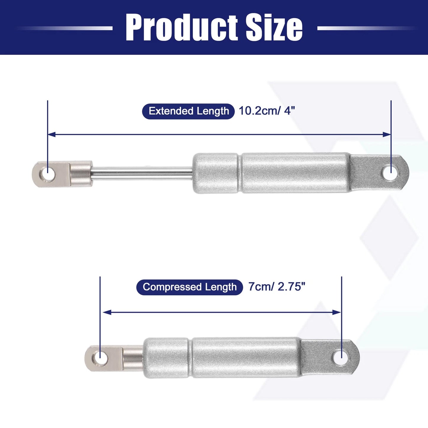 2 Pcs Lift Supports Struts for Universal Applications (10 lbs/45N)
