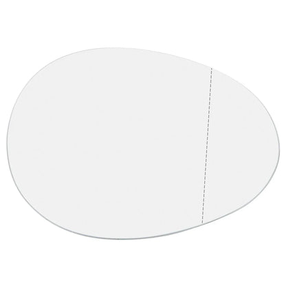 Right Side Mirror Glass w/ Adhesive for BMW Mini Cooper (2007-2015)