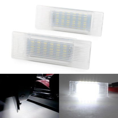 2X White LED Door Courtesy Footwell Light for BMW F20 F21 F30 F31 F32 F15 X5 X6