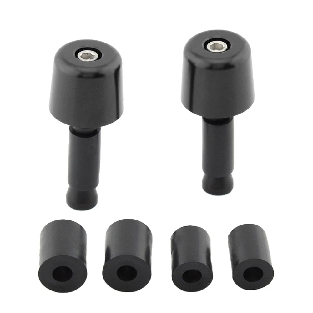 1in Handlebar Hand Grips for Universal Motorcycle (Black)