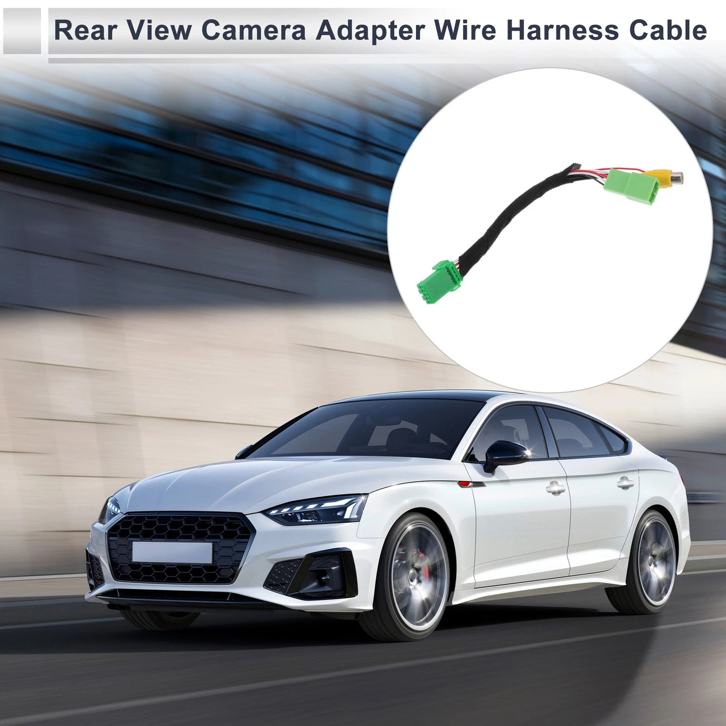 Rear View Camera Adapter Wire Harness for Suzuki SX4 Vitara Swift (RCA)