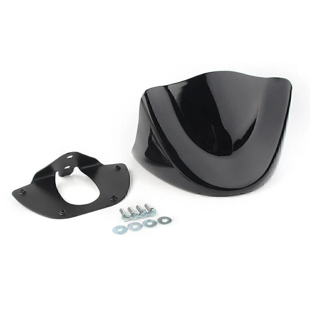 Gloss Black Front Chin Spoiler for Harley Dyna FXD FXDB (1999-2005)