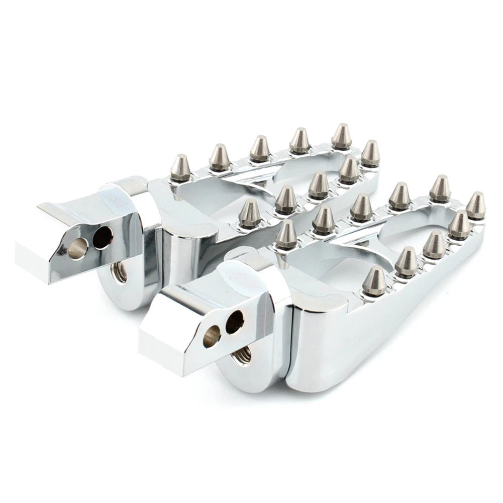 Chrome Passenger Rear Foot Pegs for Harley X350 (2023–2023) Pair