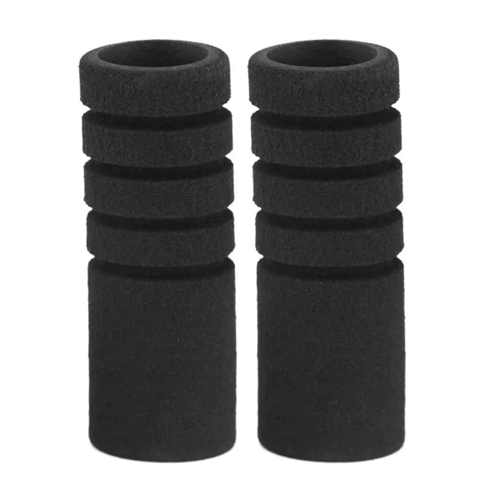 Universal Motorcycle Handlebar Grips Foam Non-Slip Cover - 1 Pair