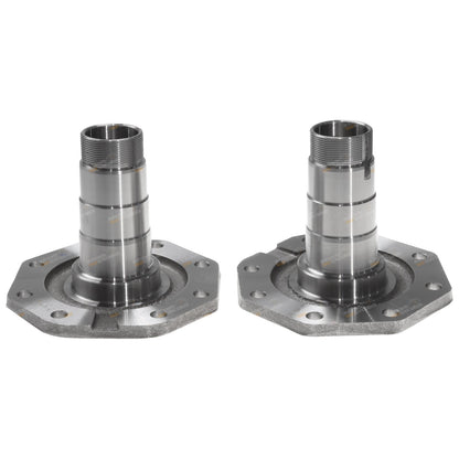2 Front Hub Steering Knuckle Spindles for Land Cruiser (1976–2007)